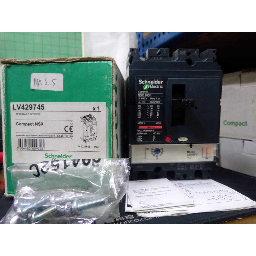MCCB COMPACT NSX LV429745 NSX100F SCHNEIDER