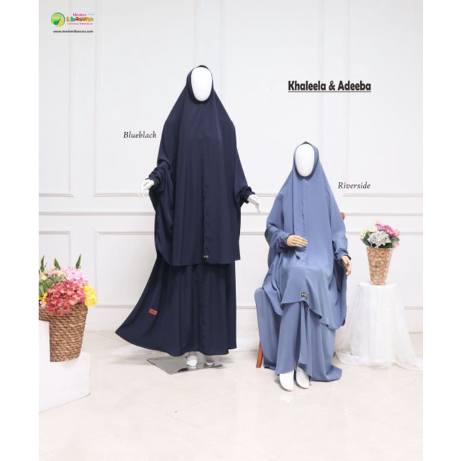 Khimar Lengan khaleela dan Rok adeeba by moslem libasuna