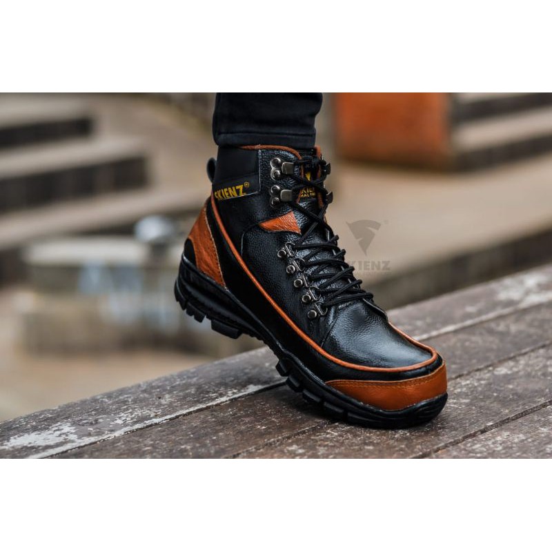 Sepatu Pria I Akando ARGON Original Skienz safety kulit