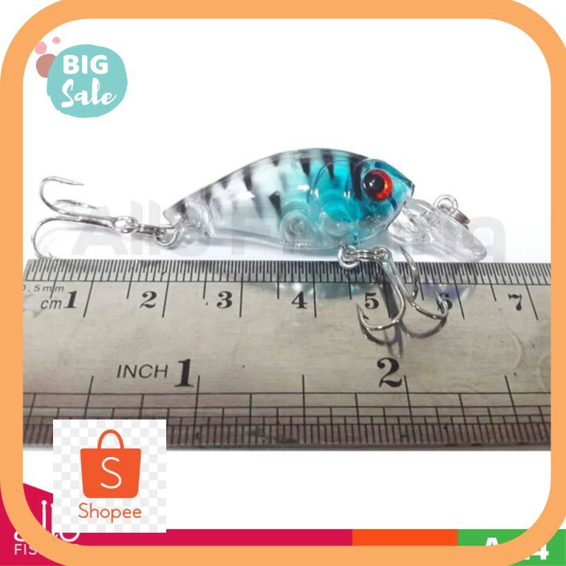 Termurah umpan pancing lure mini crankbait Termurah