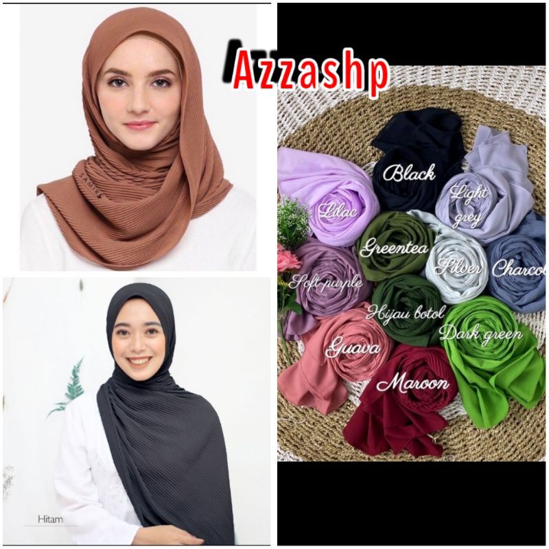 Pashmina Plisket Premium