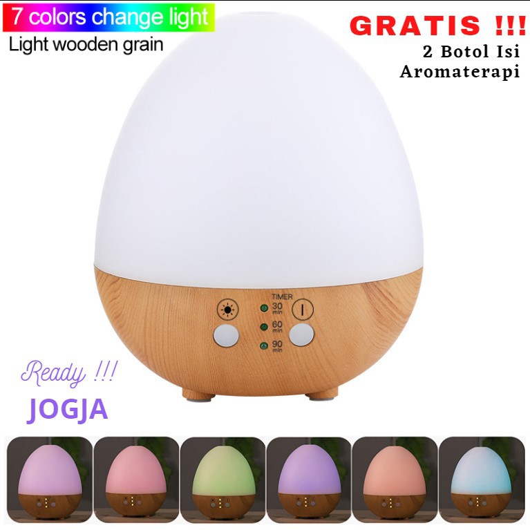 Humidifier jogja Taffware Aroma Essential Oil Diffuser 130ml K-H120B