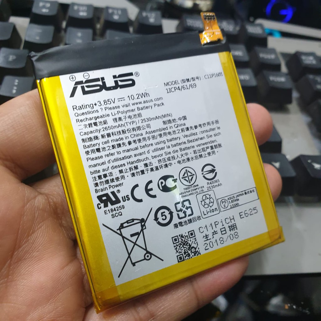 BATTERY BATERAI BATRE BATERE ASUS ZENFONE LIVE A007 ZB501KL ZENFONE 3 ZE520KL C11P1601