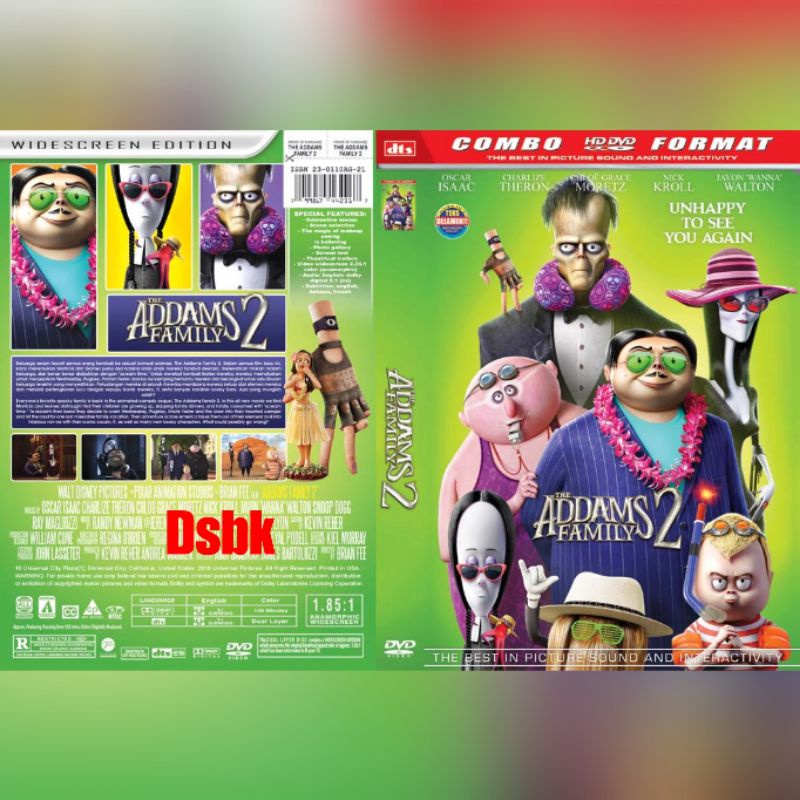 Kaset Film Kartun THE ADDAM FAMILYS 2