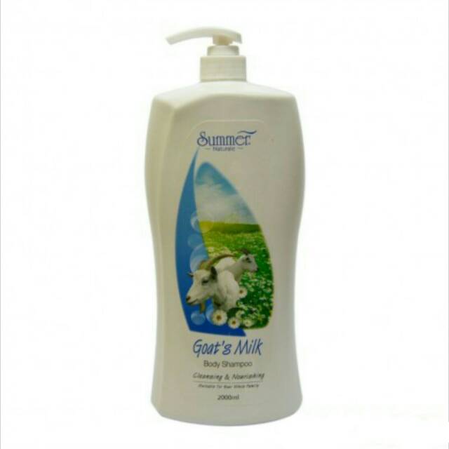 Sabun Summer Naturale Goat Milk Body Shampoo 2 Ltr Sabun Susu Kambing Gratis Hadiah 500 Ml Malaysia Shopee Indonesia