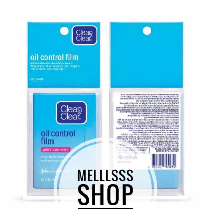 OIL CONTROL FILM CLEAN &amp; CLEAR OIL