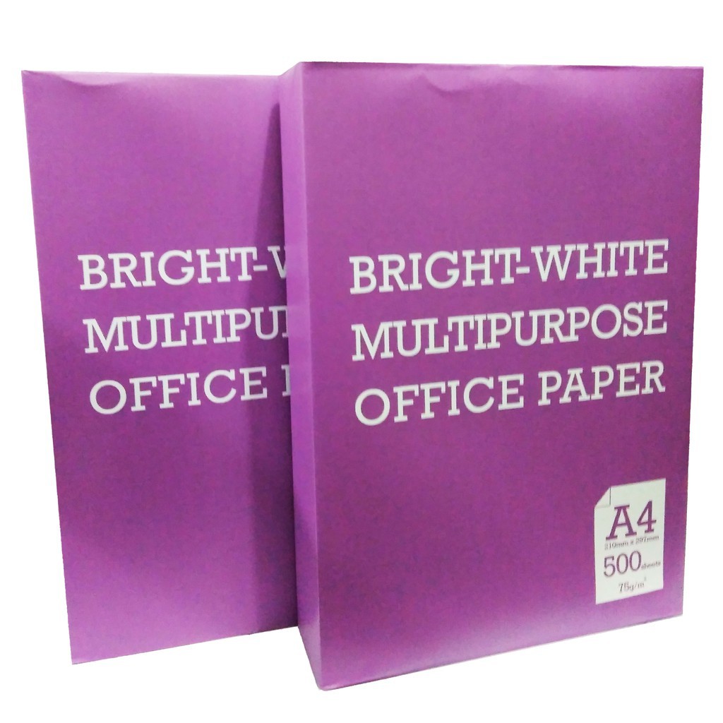 

Kertas HVS A4 Bright-White 75gr