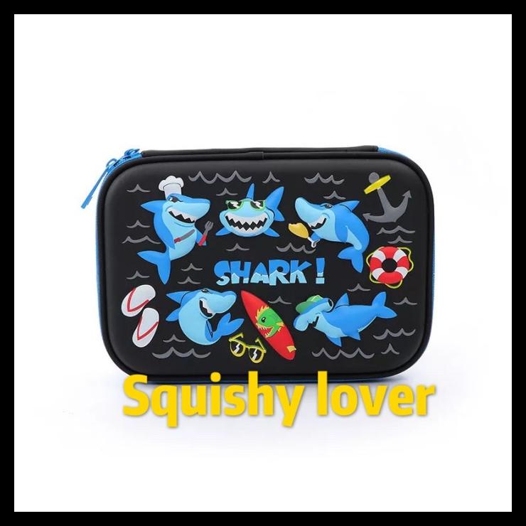 

BEST SELLER !!! KOTAK PENSIL SMIGGLE/SMIGGLE HARD TOP PENCIL CASE ORGANIZER/ SHARK TERLARIS