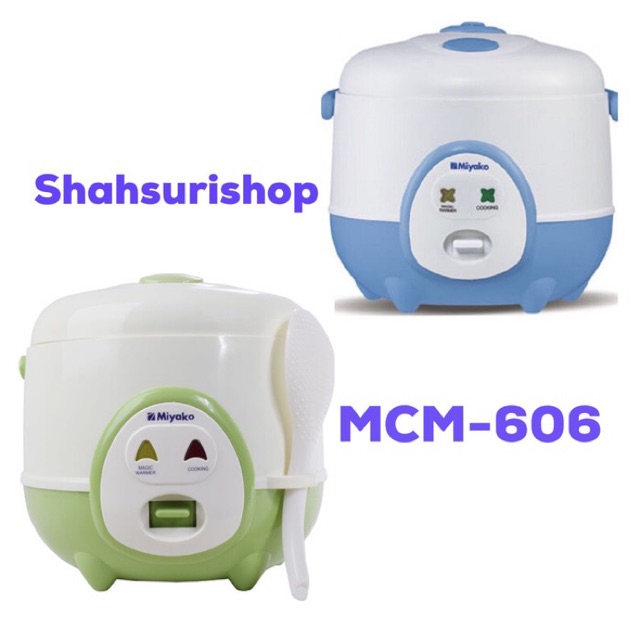 MAGIC COM MIYAKO MCM 606 MCM606 0,6 LITER 3 IN 1 RICE COOKER PENANAK