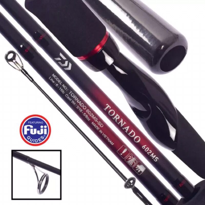 Joran Daiwa TORNADO 602MS 602MB | Spinning | BatCasting | Ring Full Fuji