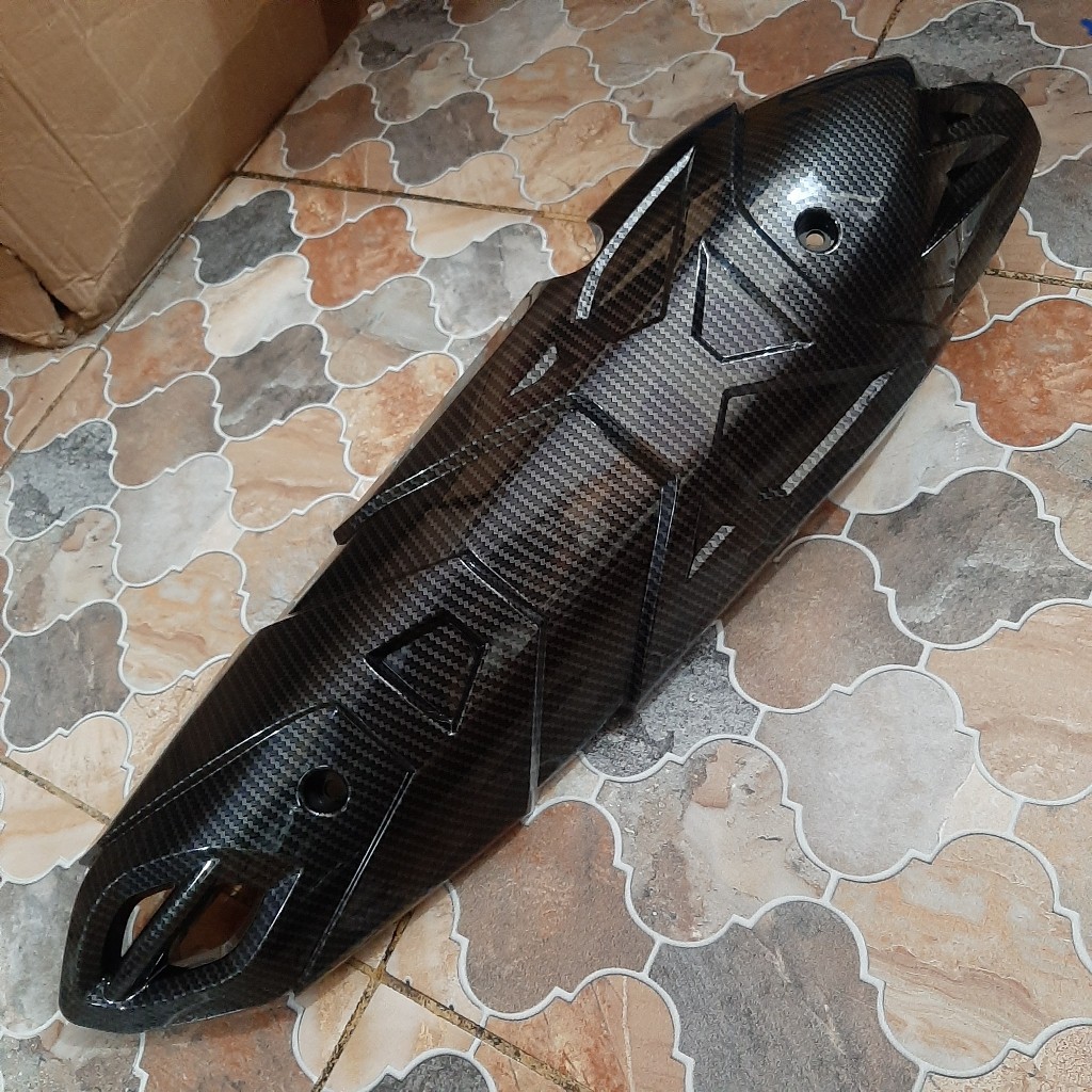 Tutup Cover Knalpot Nmax New 2020 Carbon Cover Knalpot Carbon Nmax New Cover Knalpot Nmax Carbon