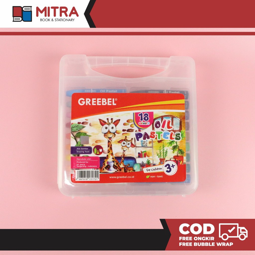 

Crayon Greebel 18 Warna