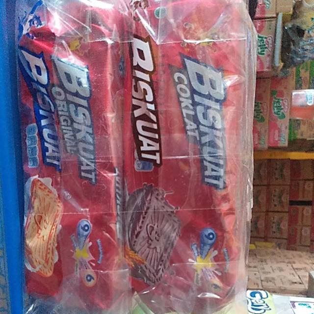 Biskuat coklat dan original 60gr