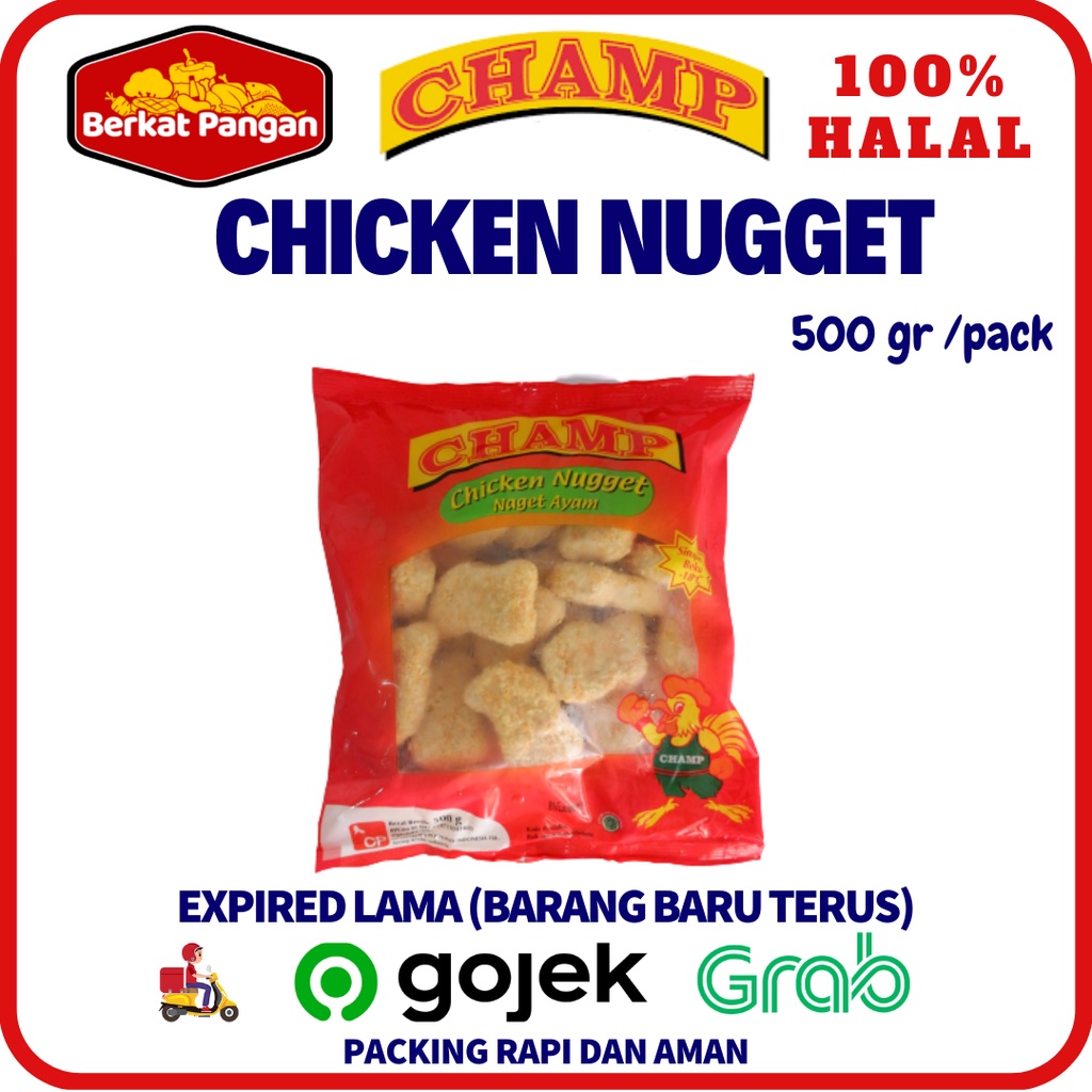 Champ nugget ayam 250 Gr / 500 Gr