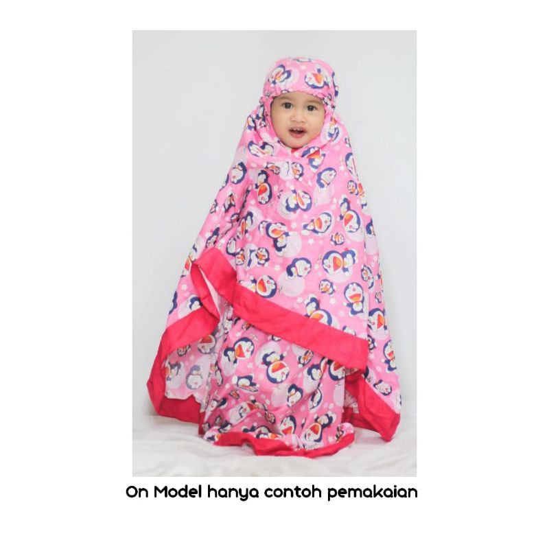 mukena anak karakter/mukena anak murah/mukena anak/mukena anak katun/mukena anak kudaponi