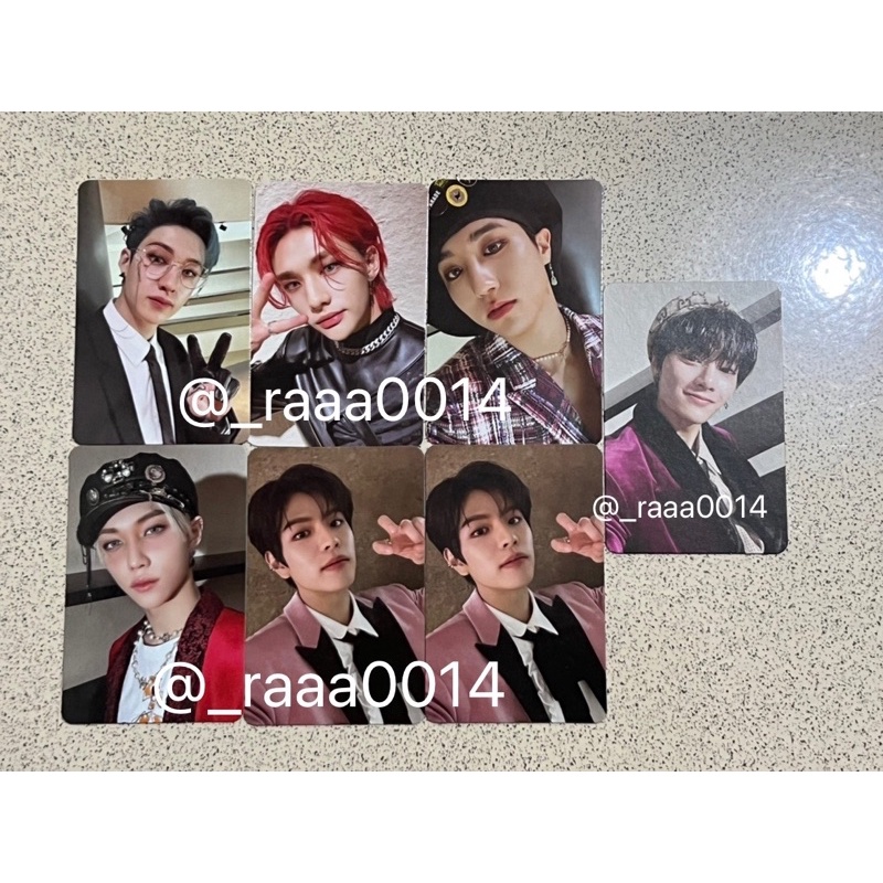 Stray Kids Bang Chan Hyunjin Han Felix Seungmin I.N Jewel Photocards