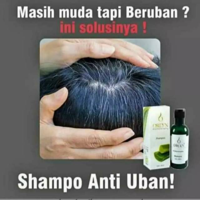 [AMPUH] Shampo Penghilang Uban - Shampo Penghilang Rontok - Shampo penghilang ketombe