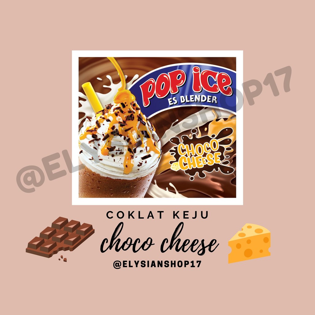 

Pop Ice Choco Cheese 1 Sachet