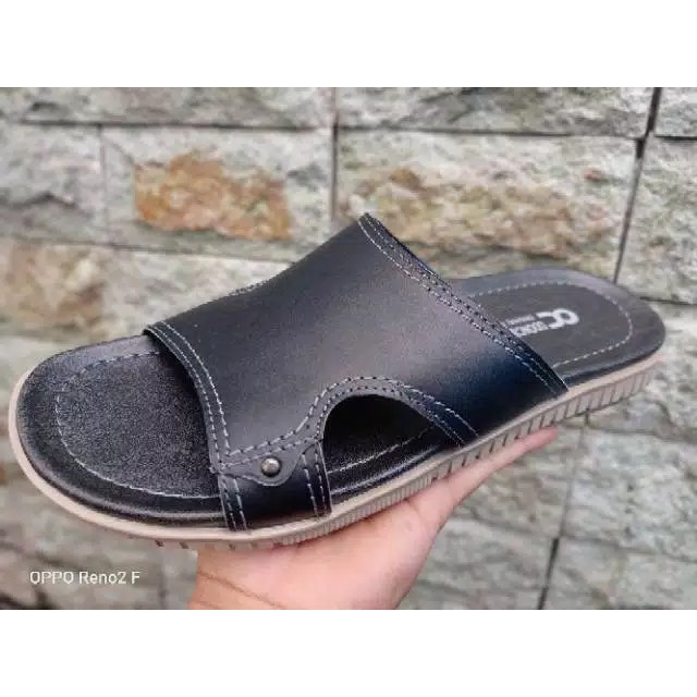 SANDAL KULIT PRIA ODON CIBADUYUT GARANSI 100% BAHAN KULIT ASLI