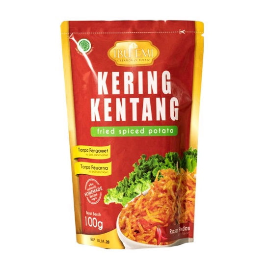 

Ibu Emi - Kering Kentang Mustofa Non Ziplock 100gr