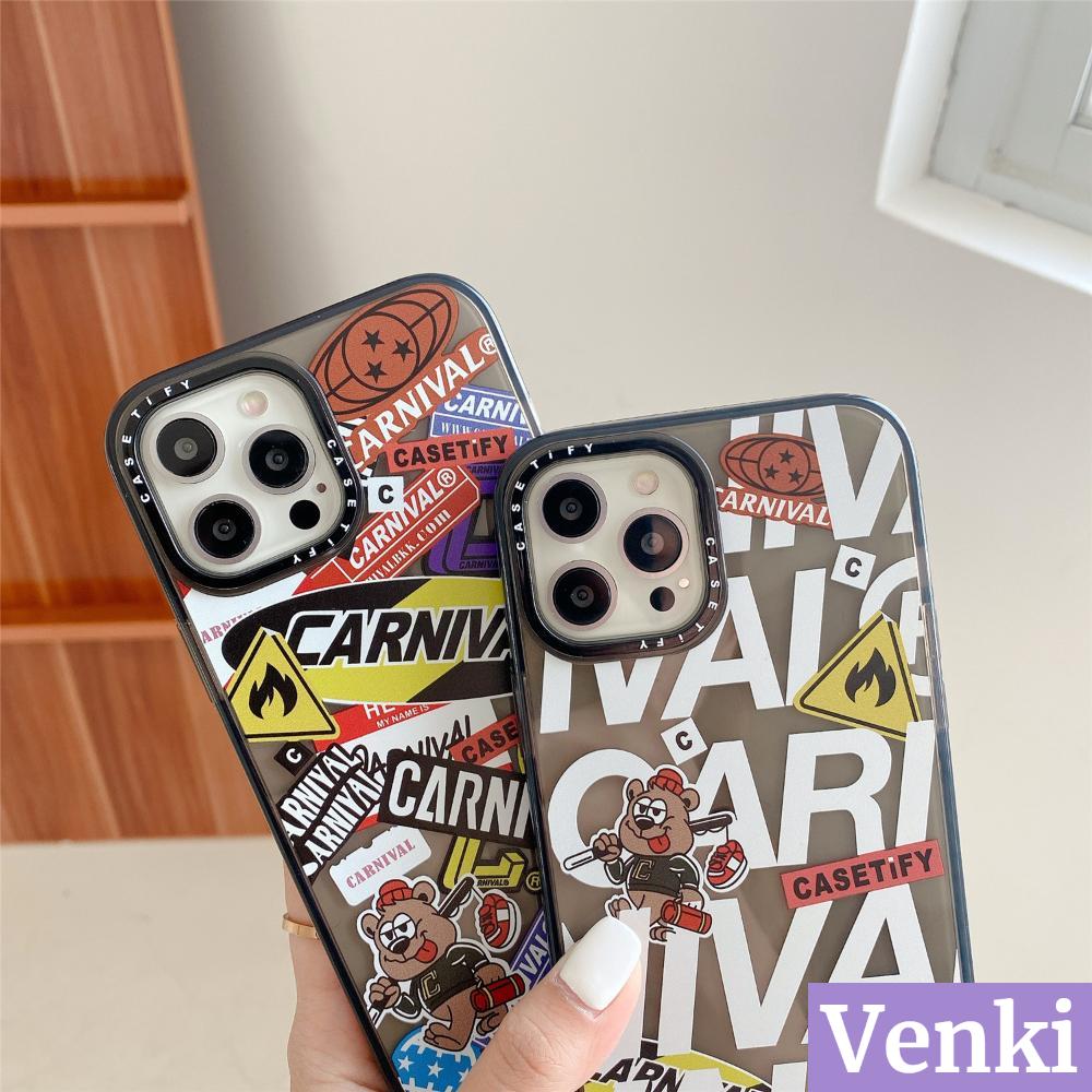 Venki - iPhone Case Silicone Soft Case Clear Case Black Grey Shockproof Camera Frame Label For iPhone 12 Pro Max iPhone 11 iPhone 7 8 Plus Xr 7 SE XS MAX 8plus SE2020 Max 11 7plus 12 Pro iphone mini