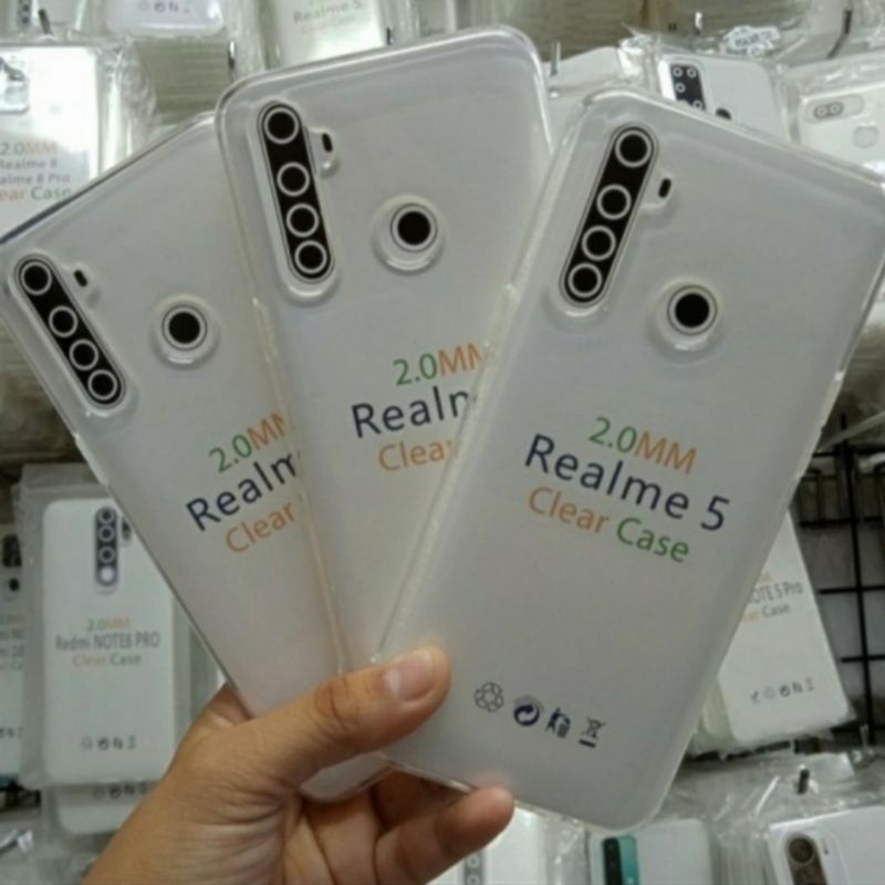 Realme 5 soft case silikon clear case premium