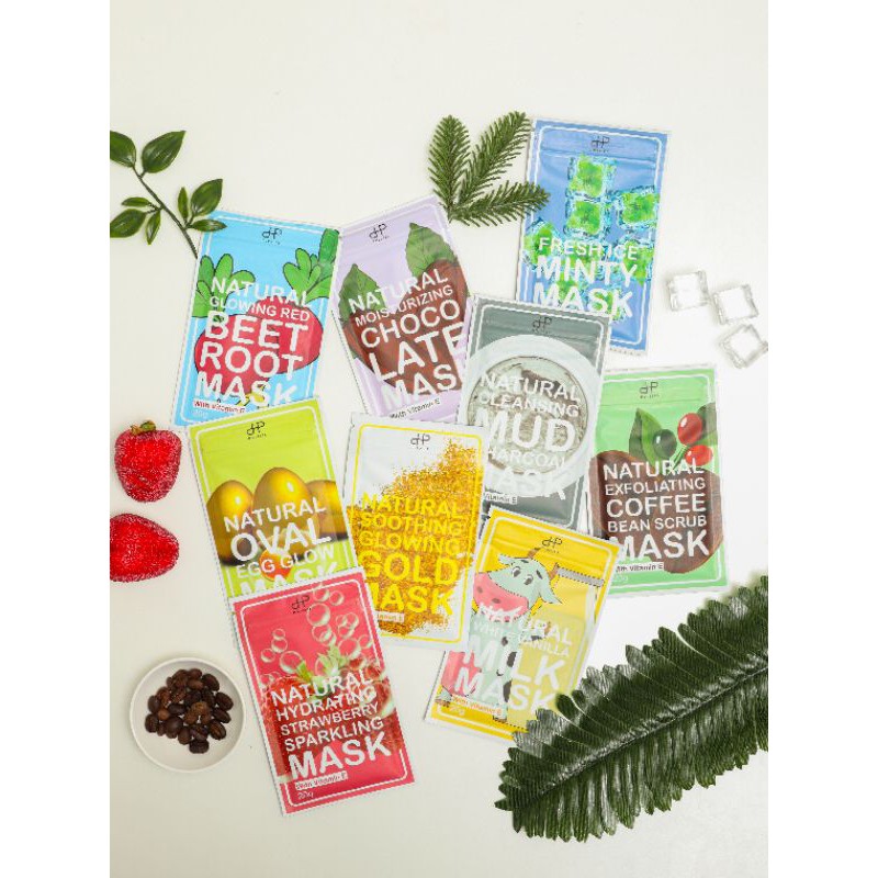 (BPOM) Masker Organik Crushlicious FORMULA LAMA 10gr 25gr
