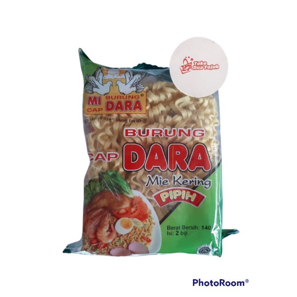 Burung Dara Mie Kering Pipih 140G