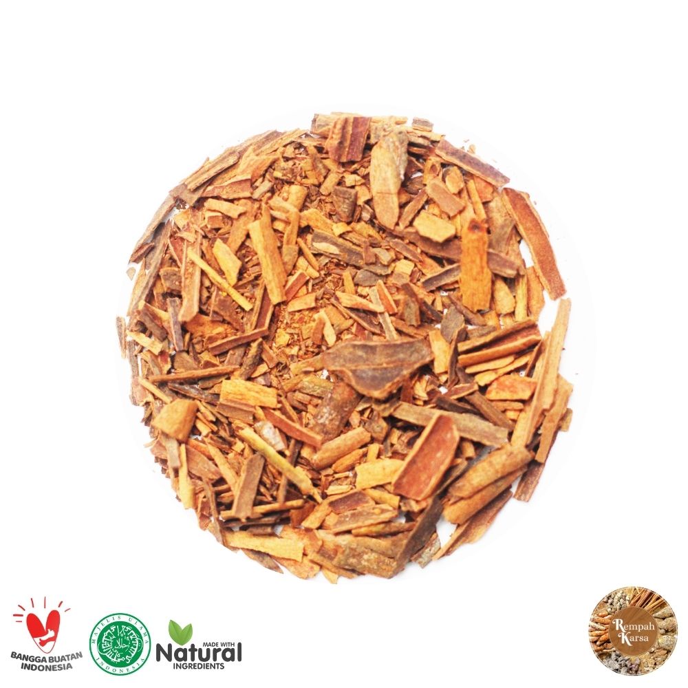 

Kayu Manis Cacah / Cinnamon Flakes - Tisane / Teh Herbal 50 gram