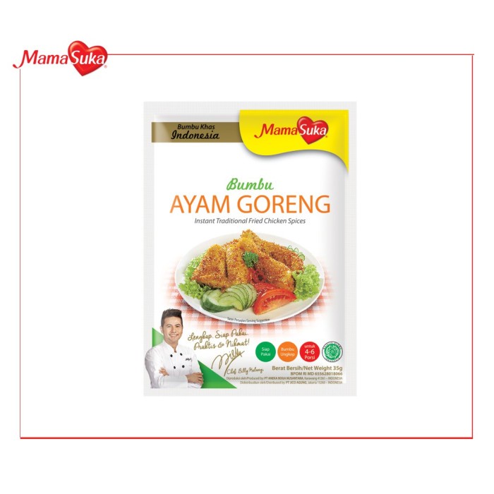 

Mamasuka Bumbu Ayam Goreng 35Gr