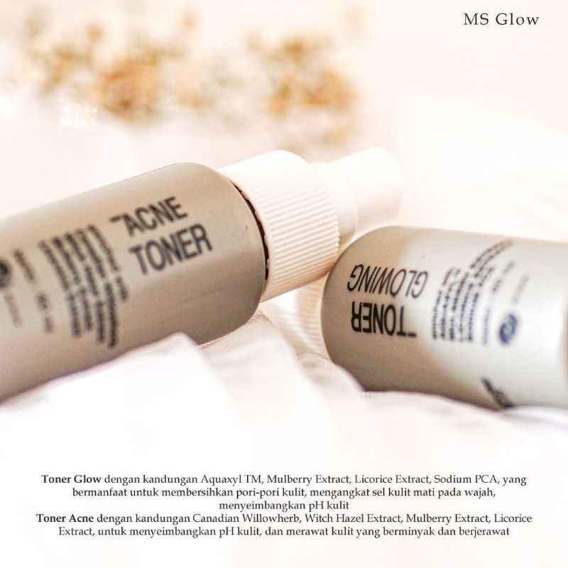 PROMO MS GLOW TONER GLOWING DAN TONER ACNE