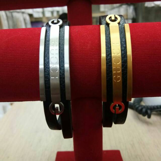 Gelang kulit Gucci
