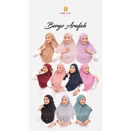 BERGO/HIJAB ARAFAH BY LABELLA HIJAB