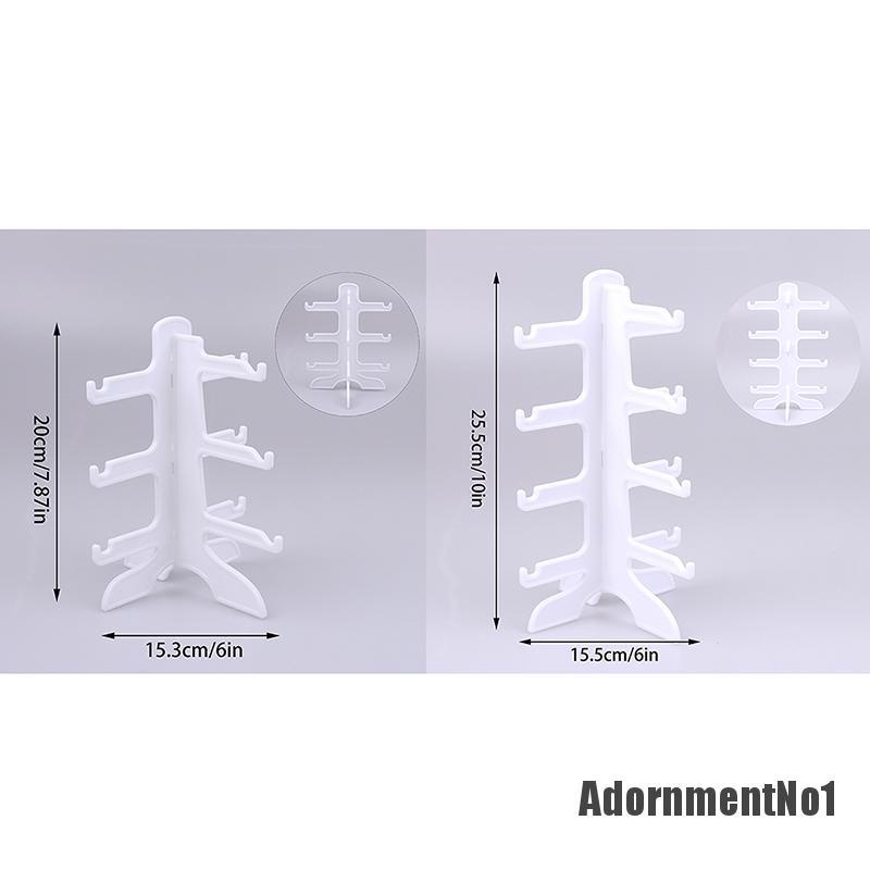 (Adornmentno1) Rak Stand Display Kacamata 3x4 / 5 Tingkat