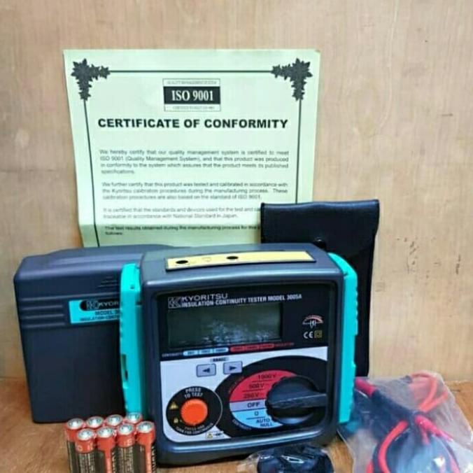 Kyoritsu 3005A Megger Digital Insulation Continuity Tester Megger