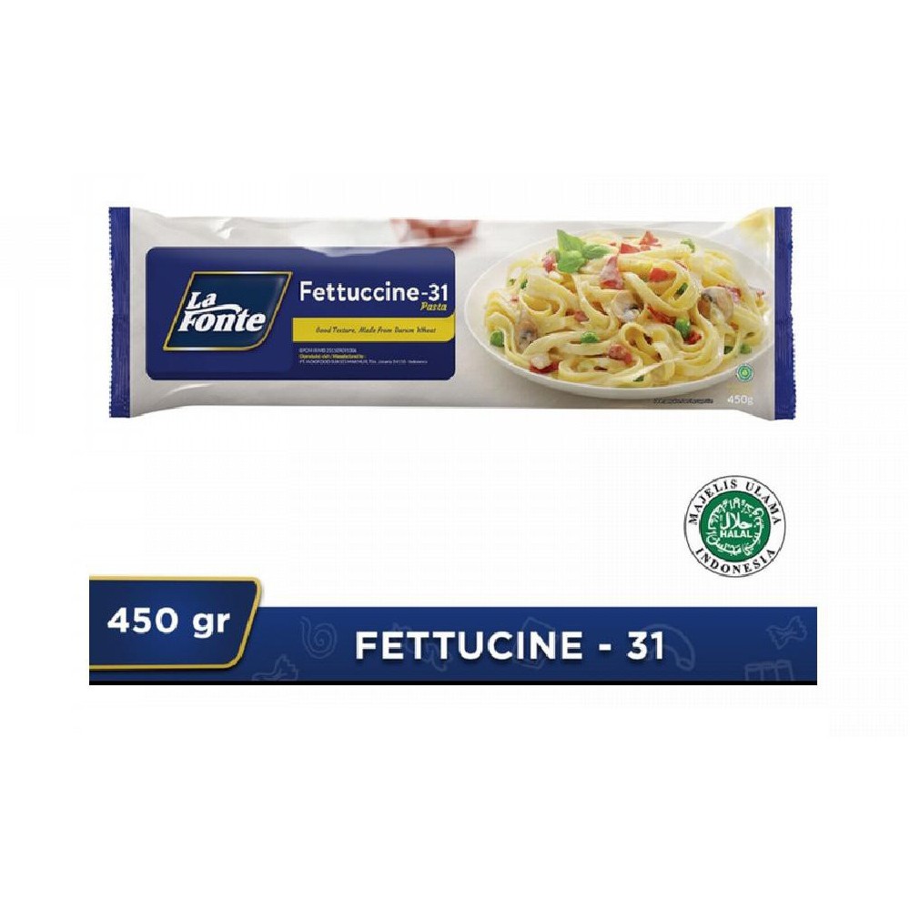 

La Fonte Fettuccine 31 Pasta 450 gr - LaFonte Fetucini 31 Pasta 450 gr