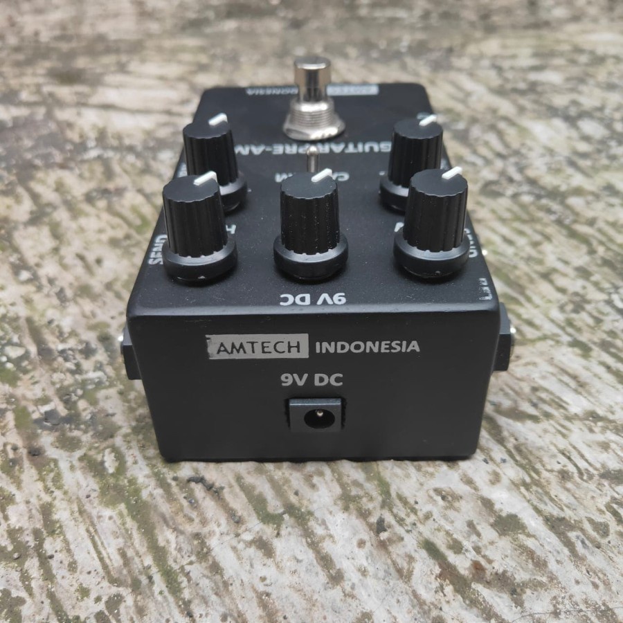 Jual Preamp gitar clean rase FENDER pedal stomp box AMTECH Indonesia