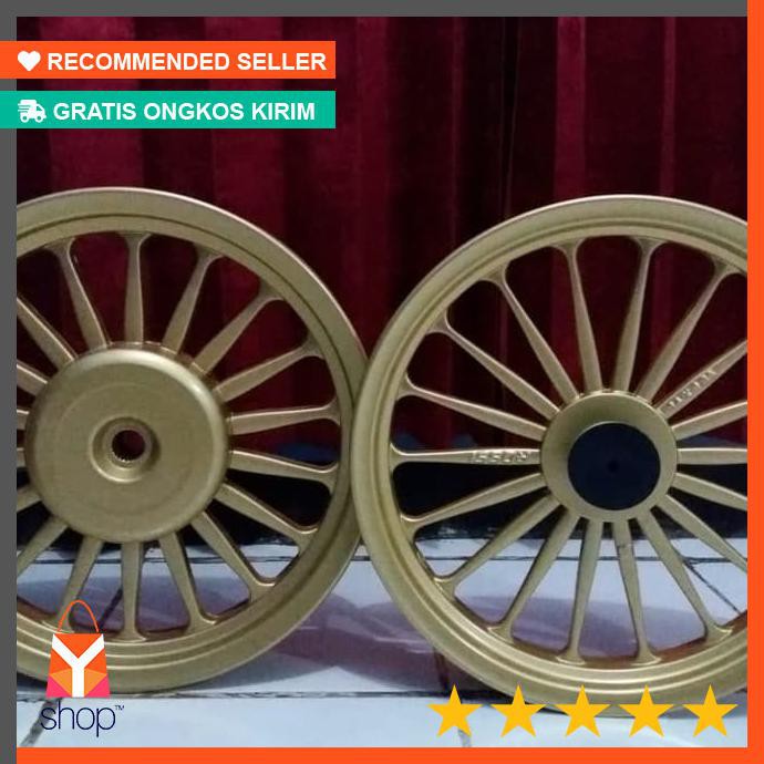BAGUS BUKTIKAN  Velg V Rossi Rossi Venom Galaxy 2 Gold Copy Daytona PnP Vario 150 125