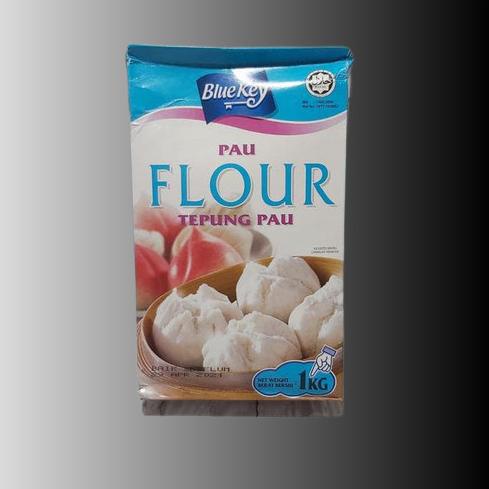 

TERLARIS Tepung Pao Blue Key Malaysia 1kg / Pao Flour Bapao Blue Key