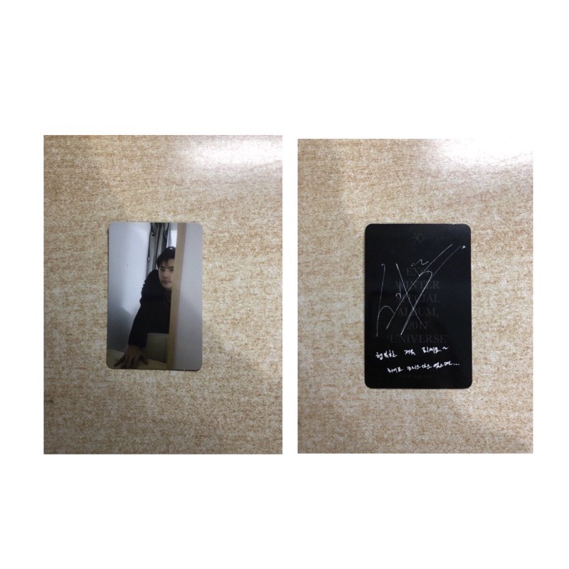 OFFICIAL PC SEHUN SOME BY ME | UNIVERSE (some by me clear sold)