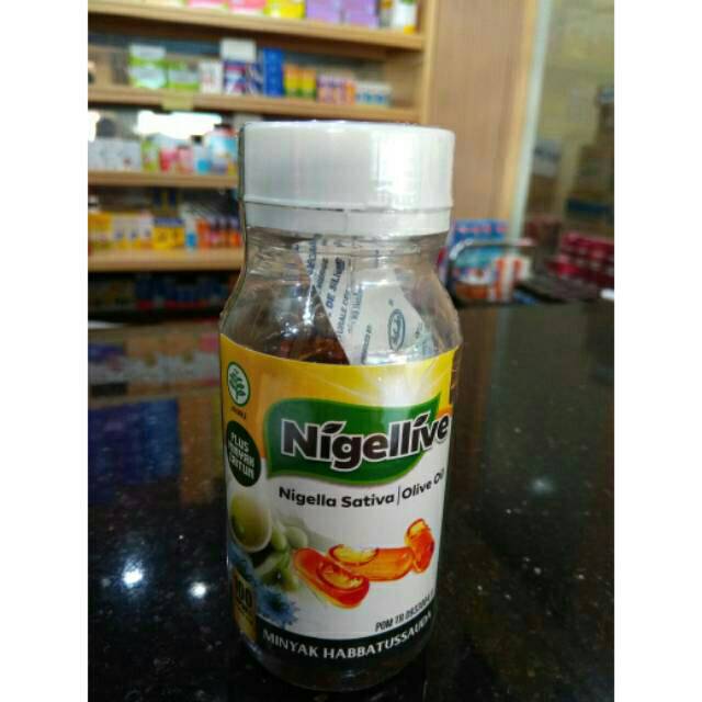 

NIGELLIVE NIGELA SATIVA / OLIVE OIL 1 BOTOL ISI 100 / 200