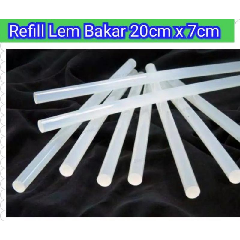 

Ready Isi Lem tembak Refill lem tembak bakar Glu Gun 20cm x 7mm