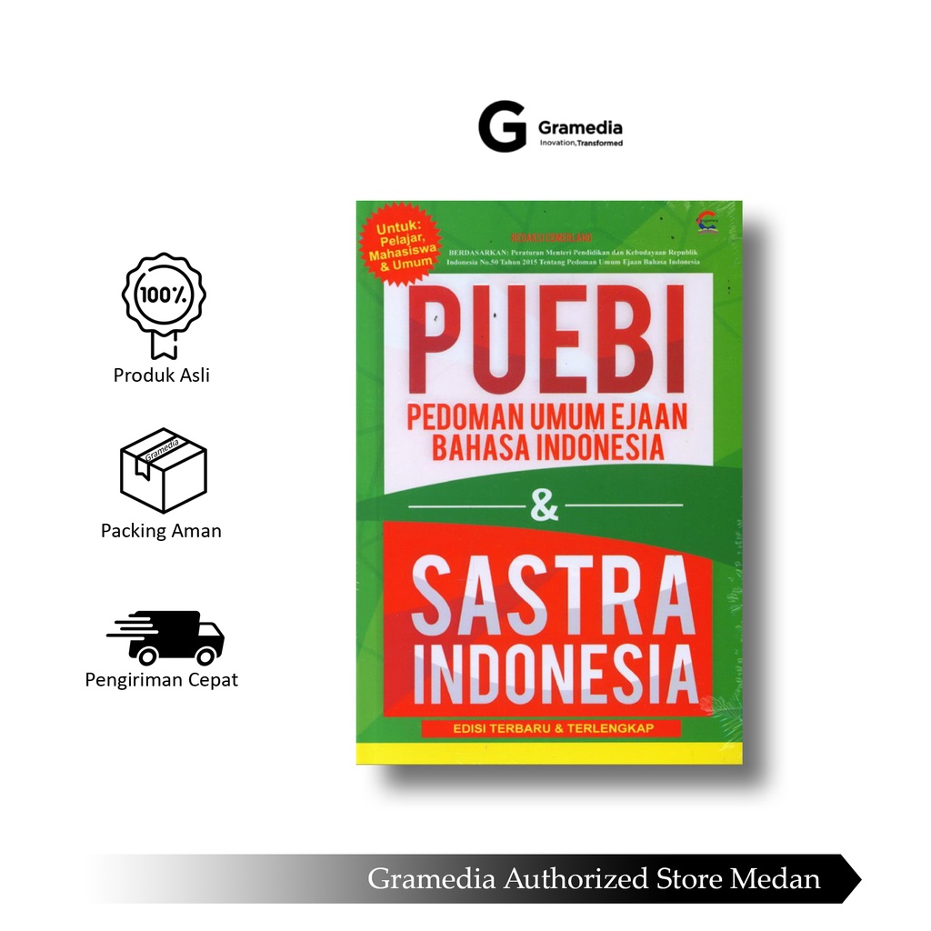 Gramedia Medan - PUEBI & SASTRA INDONESIA