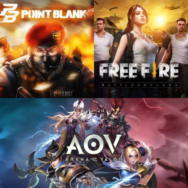 Voucher Garena Shell Voucher Aov Diamond Freefire Free Fire Pb