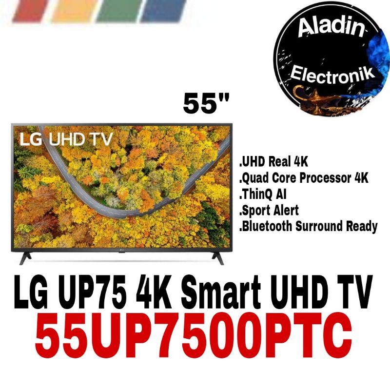 LED TV LG 55UP7500 SMART TV UHD 4K HDR 55UP7500PTC