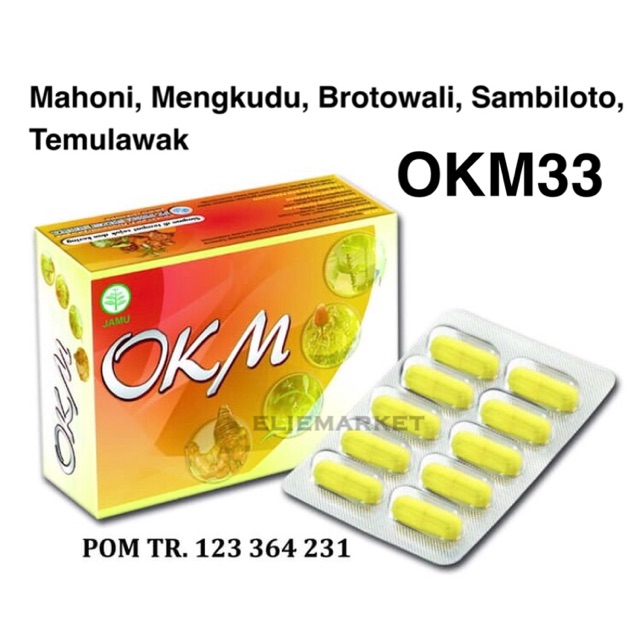 OKM33 - Obat Herbal Diabetes Kencing Manis Gula Darah Tinggi Kolesterol