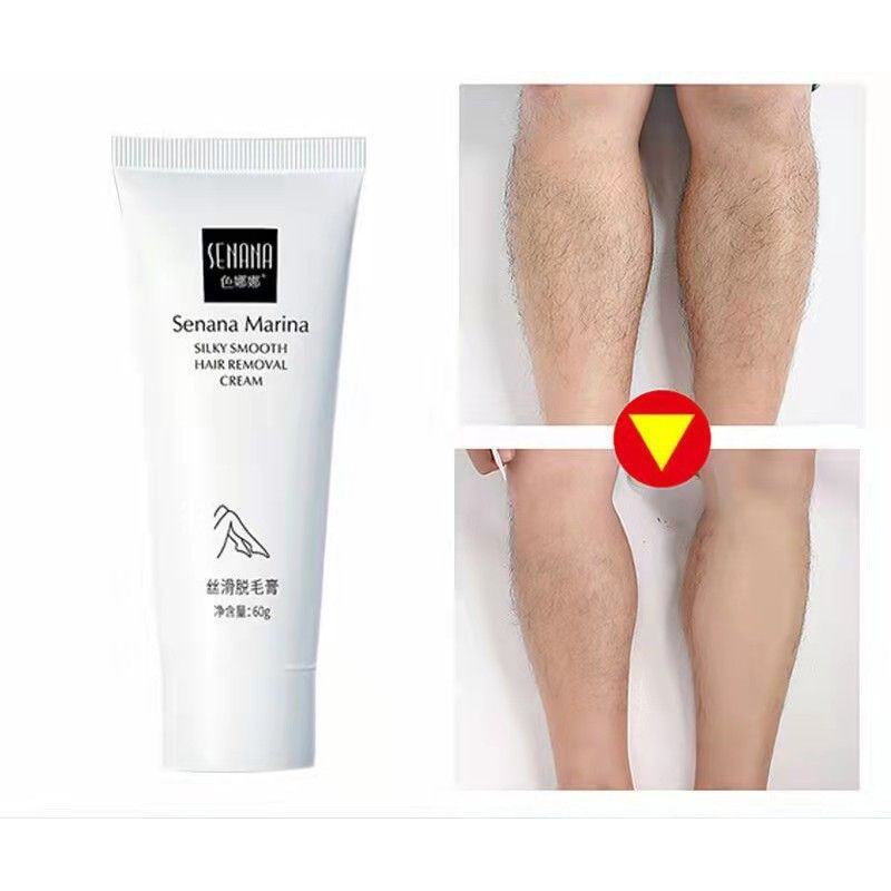 Senana Marina Hair Removal Cream Perontok Bulu Rambut Ketiak Bulu Kaki Tangan Ranpa Rasa Sakit / Krim Penghilang Bulu Alami Murah / Krim Perontok Bulu Kaki / Krim Perontok Bulu Ketiak / Krim Penghilang Bulu Tanpa Rasa Sakit / Krim Perontok Bulu Kemaluan