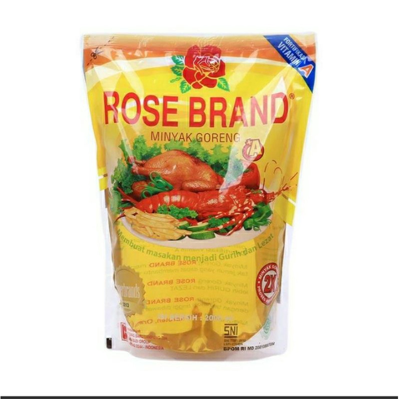 

Minyak Goreng Rose Brand 2 Liter dan 1 Liter