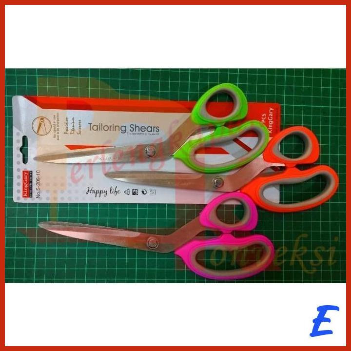 

Gunting Potong Bahan Kain Stainless Tailor Shear Scissor KING GARY