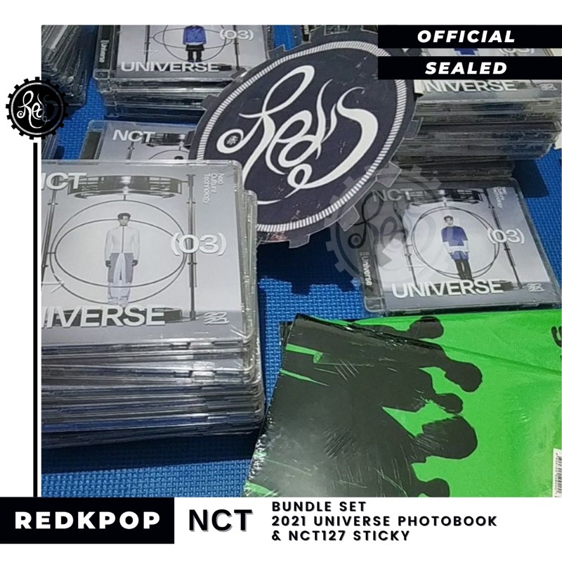 [READY STOCK BUNDLE] NCT 2021 Universe Jewel Case & NCT127 Sticky SEALED